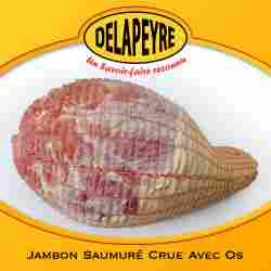 Jambon saumuré crue avec os...